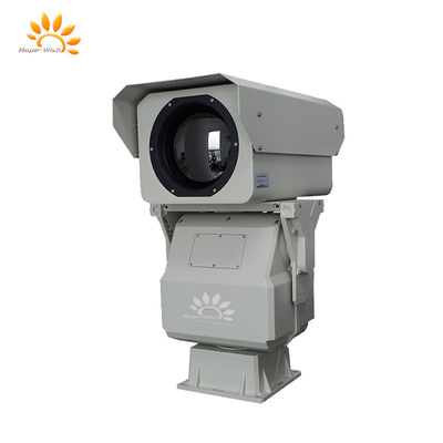 كاميرا التصوير الحراري الذكية لمسافات طويلة للمراقبة FOV 7.5um-14um النطاق الطيفي