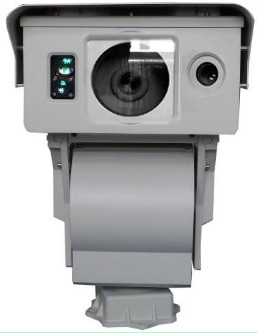 كاميرا مراقبة حرارية PTZ Zoom طويلة المدى مزودة بأمان IP66 10km للحدود