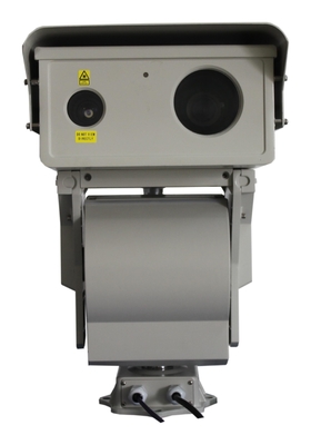 المراقبة الخارجية طويلة المدى تصوير الحراري 3KM PTZ الأشعة تحت الحمراء ليزر IP كاميرا