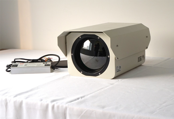كاميرا مراقبة حرارية طويلة المدى / كاميرا مراقبة بالأشعة تحت الحمراء بدقة 640 × 512