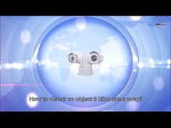 غير مبرد UFPA الاستشعار كاميرا حرارية مزدوجة للرؤية الليلية مع نظام مراقبة IP