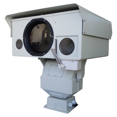 5km الأشعة تحت الحمراء ليزر طويل المدى كاميرا الأمن التصوير الحراري مع أجهزة الاستشعار متعددة