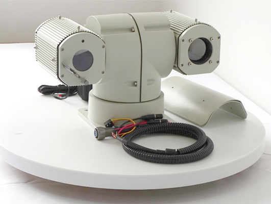 دقة PTZ الليزر كاميرا NIR مع 300M مراقبة السيارات تبديل الليزر