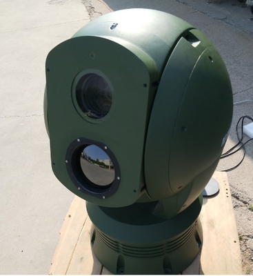 نظام الرؤية الحرارية PTZ للرؤية الليلية كاميرا طويلة المدى مع الرادار