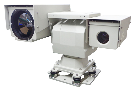 كاميرا مراقبة عرة متنقلة مزدوجة الرؤية كاميرا حرارية PTZ حرارية