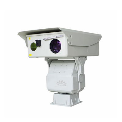 كاميرا ليزر PTZ بدقة 1080P مع كاميرا حرارية بعيدة المدى 360 درجة