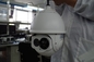 HD كاميرا عالية السرعة قبة ليزر الأشعة تحت الحمراء ، 360 درجة ميغابيكسل PTZ IP كاميرا
