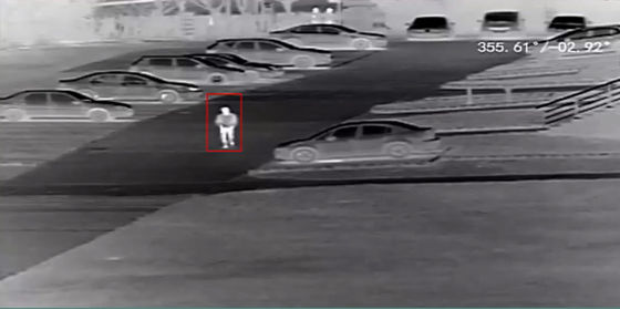 كاميرا حرارية مزدوجة مثبتة على السيارة IP66